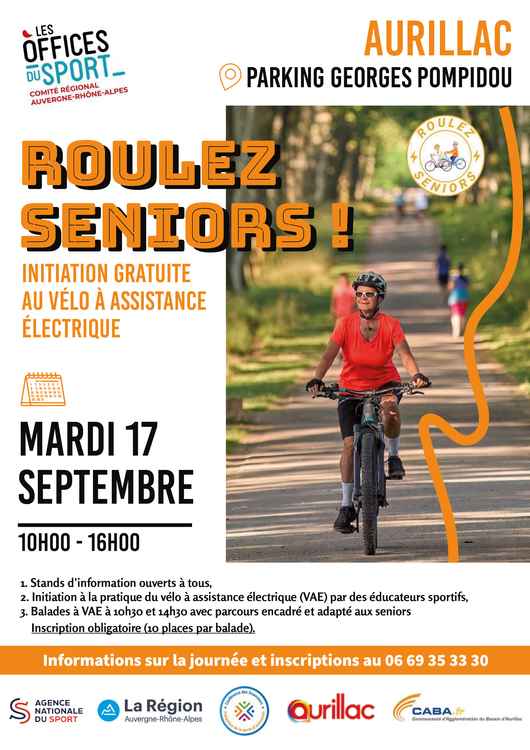 Affiches Roulez Senior-Aurillac